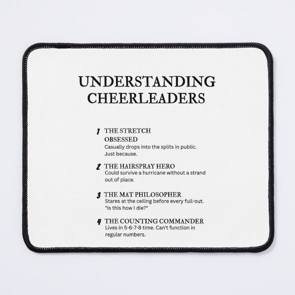 Item preview, Understanding Cheerleaders – Funny Cheer Life Definitions designed and sold by PsyFlow35.