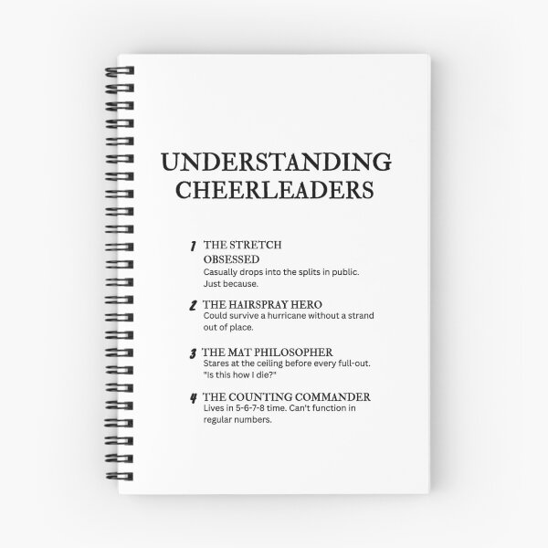 Item preview, Understanding Cheerleaders  – Funny Cheer Life Definitions designed and sold by PsyFlow35.