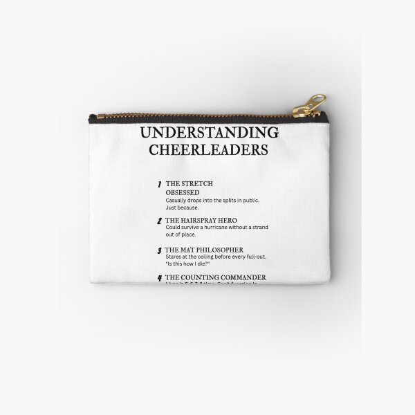Item preview, Understanding Cheerleaders  – Funny Cheer Life Definitions designed and sold by PsyFlow35.