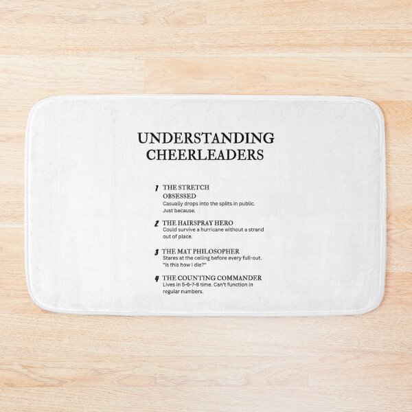 Item preview, Understanding Cheerleaders  – Funny Cheer Life Definitions designed and sold by PsyFlow35.
