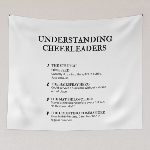Item preview, Understanding Cheerleaders  – Funny Cheer Life Definitions designed and sold by PsyFlow35.