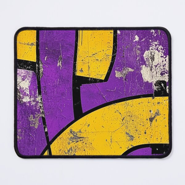 Item preview, Purple and Yellow Graffiti - Urban Art 3 designed and sold by SparroCreative.