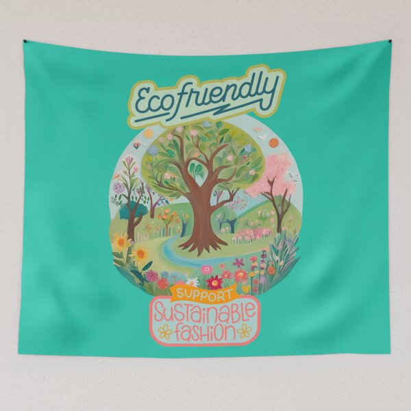 Item preview, Ecofriendly Green Life | Support Sustainable Fashion and Ethical Clothing | Zero Waste Lifestyle designed and sold by Karina Creative Studio.
