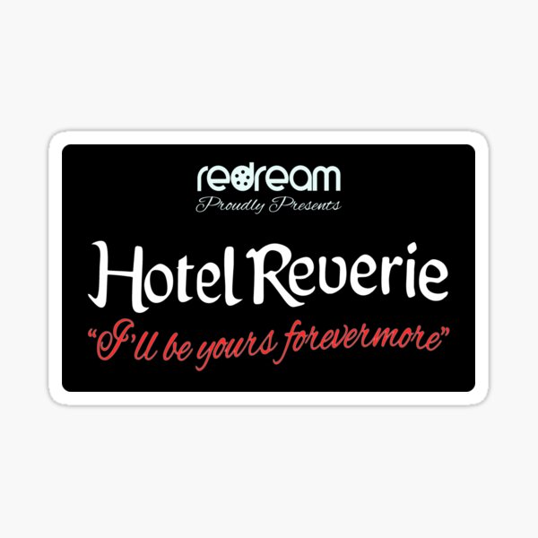 Item preview, Hotel Reverie, Sticker/Magnet, I'll be yours forevermore - Black Mirror  designed and sold by Metcraft.