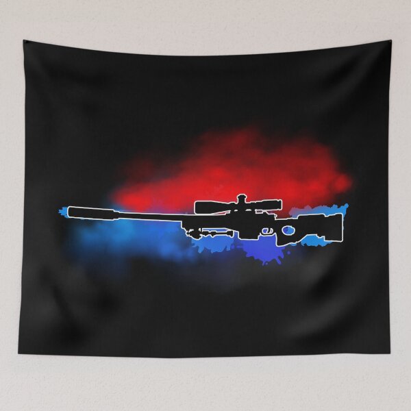 Item preview, AWP Sniper Red and Blue cs go designed and sold by phoenixashs.