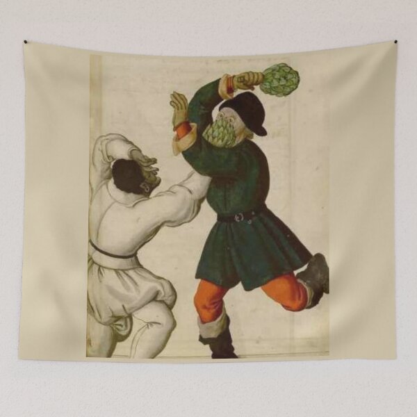 Item preview, "Mourning, Honor and Broccoli", medieval painting, 8th century AD designed and sold by PatronesKawai.