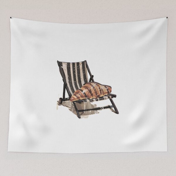 Item preview, Cool Croissant - Funny Food on Vacation designed and sold by meaowclub.