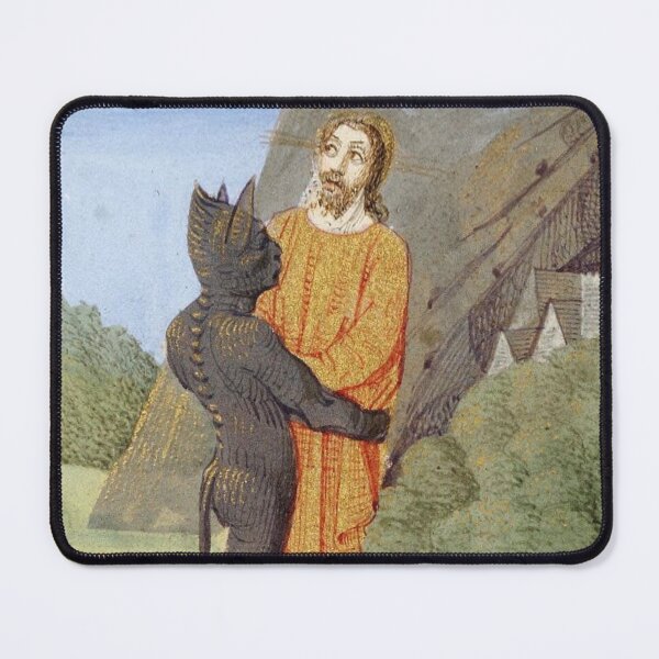 Item preview, "Upa Jesus", medieval painting 8th century AD designed and sold by PatronesKawai.