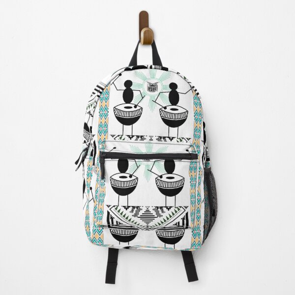 Item preview, Stick Figures Ethnic Drummers designed and sold by BrightrDayMusicArt.