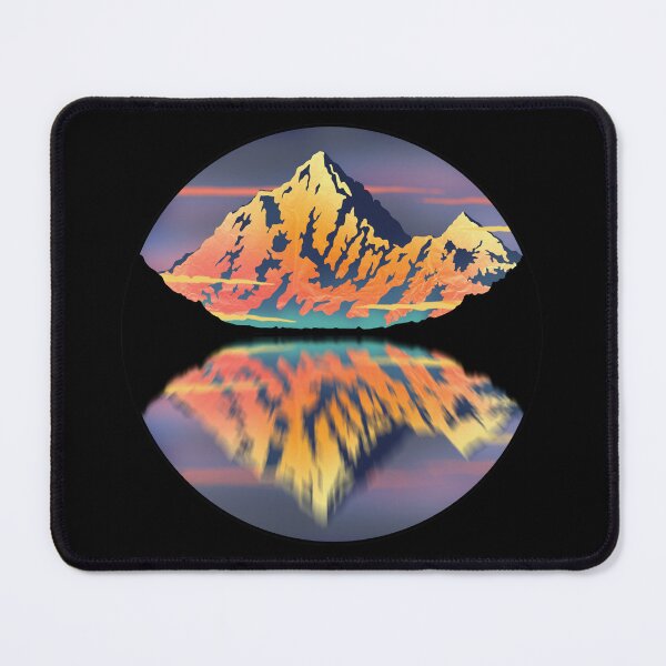 Item preview, Mirror Mountains at Dusk designed and sold by PolinaMirralisa.