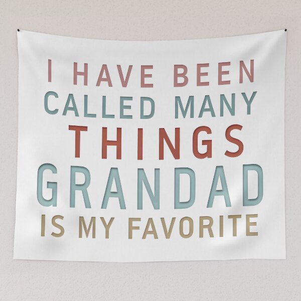 Item preview, Grandad Is My Favorite – Funny Quote Gift for Grandfather designed and sold by TeeTimeTreasure.