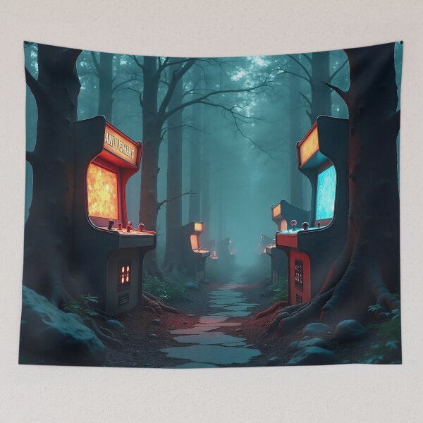 Item preview, The Arcade Grove designed and sold by AlienInkvasion.