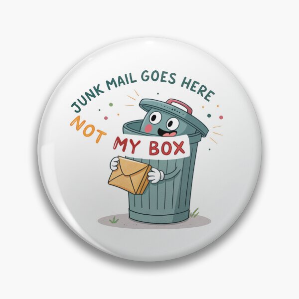 Item preview,  NO Junk mail goes here Not my Box  designed and sold by Lucky 777.