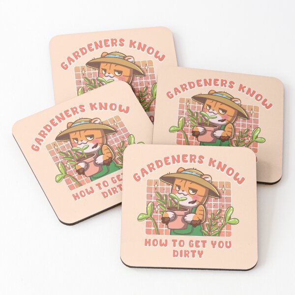 Item preview, Funny Gardening puns  designed and sold by CharmingChains.