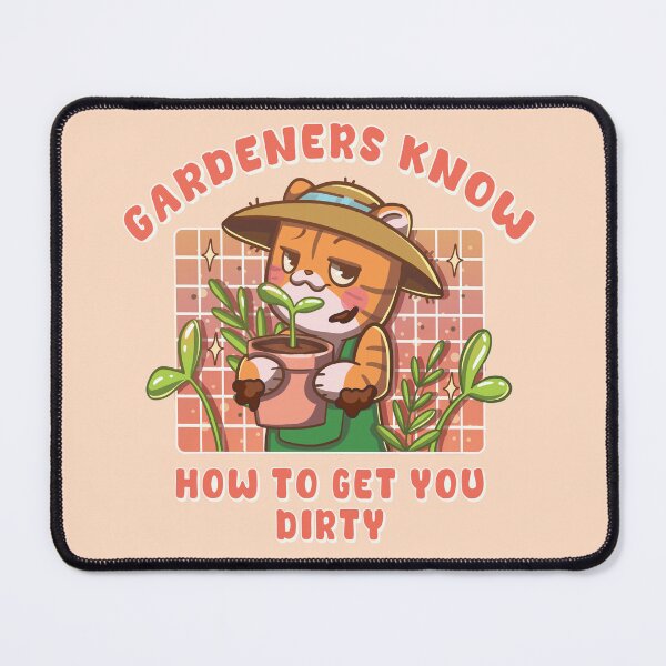 Item preview, Funny Gardening puns designed and sold by CharmingChains.