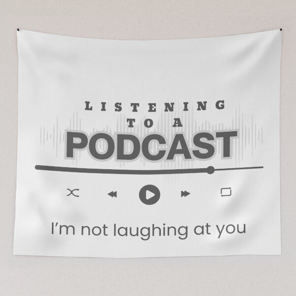 Item preview, Escuchando un podcast. No me estoy riendo de ti. designed and sold by Mothe3rd.