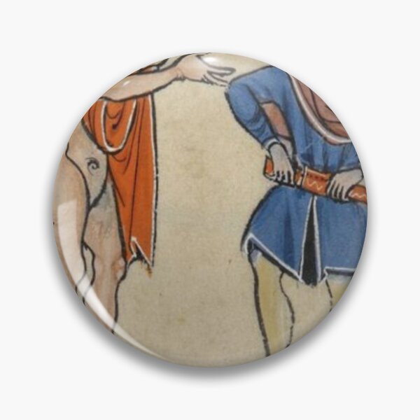 Item preview, "The Madman of the Neighborhood", medieval painting, 5th century AD designed and sold by PatronesKawai.