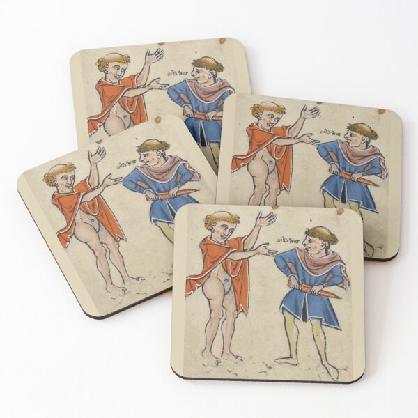 Item preview, "The Madman of the Neighborhood", medieval painting, 5th century AD designed and sold by PatronesKawai.