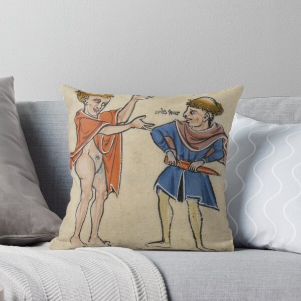 Item preview, "The Madman of the Neighborhood", medieval painting, 5th century AD designed and sold by PatronesKawai.