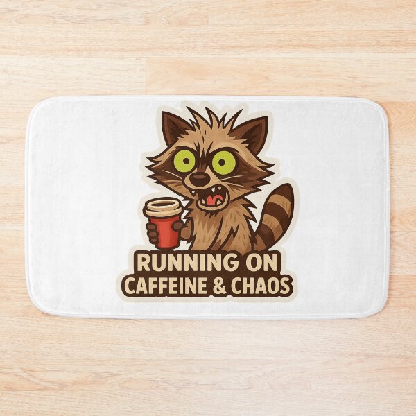 Item preview, Ceffeine & Chaos - Hyperactive Raccoon Meme designed and sold by KnlDsgn.