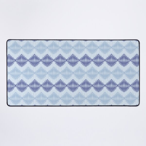 Item preview, Blue Diamond Ikat Seamless Pattern – Traditional Geometric Ethnic Textile Design designed and sold by Kreatienizta.