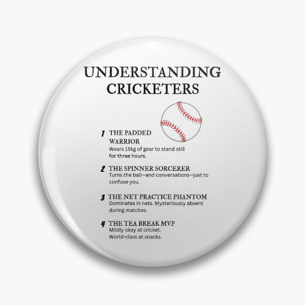 Item preview, Understanding Cricketers – Funny Cricket Life Definitions designed and sold by PsyFlow35.
