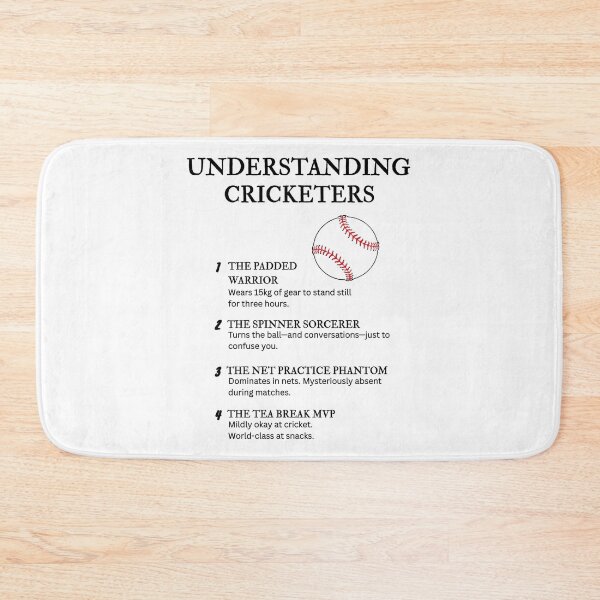Item preview, Understanding Cricketers – Funny Cricket Life Definitions designed and sold by PsyFlow35.