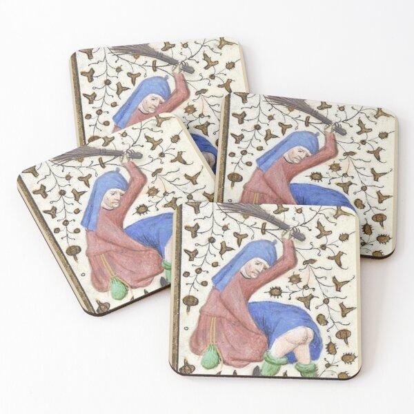 Item preview, "Chas-Chas on the tail", medieval painting, 5th century AD designed and sold by PatronesKawai.