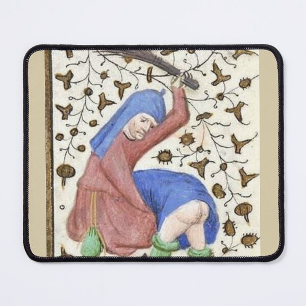 Item preview, "Chas-Chas on the tail", medieval painting, 5th century AD designed and sold by PatronesKawai.