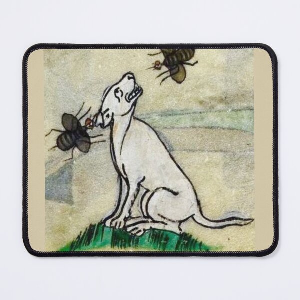 Item preview, "Here catching flies", medieval painting Sigo V AD designed and sold by PatronesKawai.