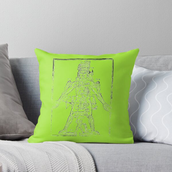 Item preview, Zodiac Man (White)  – Vintage Medical Astrology Art designed and sold by PatentCulture.