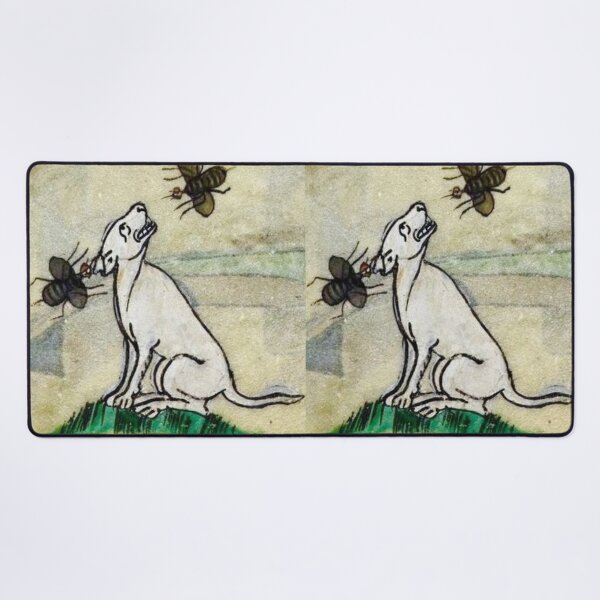 Item preview, "Here catching flies", medieval painting Sigo V AD designed and sold by PatronesKawai.