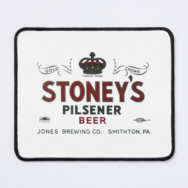 Item preview, Vintage Stoney's Pilsener Beer - Jones Brewing Co. - Smithton, PA designed and sold by QuayTradingCo.