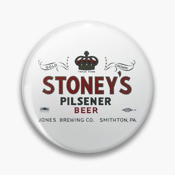 Item preview, Vintage Stoney's Pilsener Beer - Jones Brewing Co. - Smithton, PA designed and sold by QuayTradingCo.