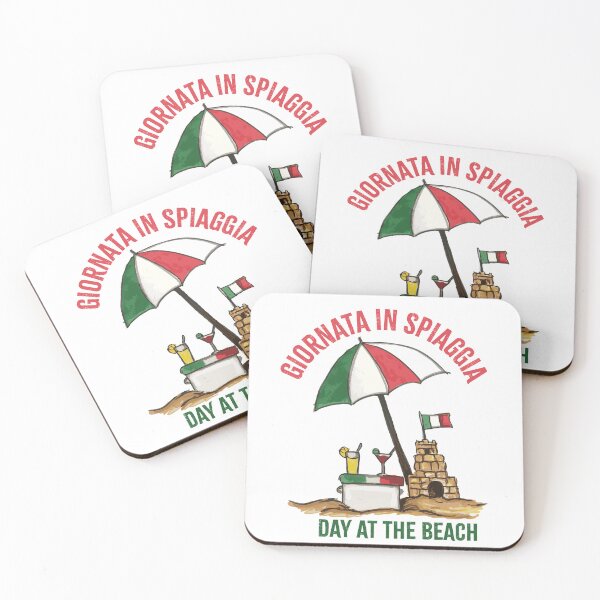 Item preview, Italian Cocktails at the Beach designed and sold by Freshinkshop.