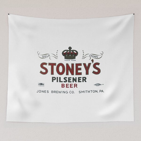 Item preview, Vintage Stoney's Pilsener Beer - Jones Brewing Co. - Smithton, PA designed and sold by QuayTradingCo.