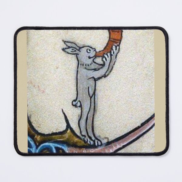Item preview, "The Rabbit and the Snail", medieval painting, 5th century AD designed and sold by PatronesKawai.