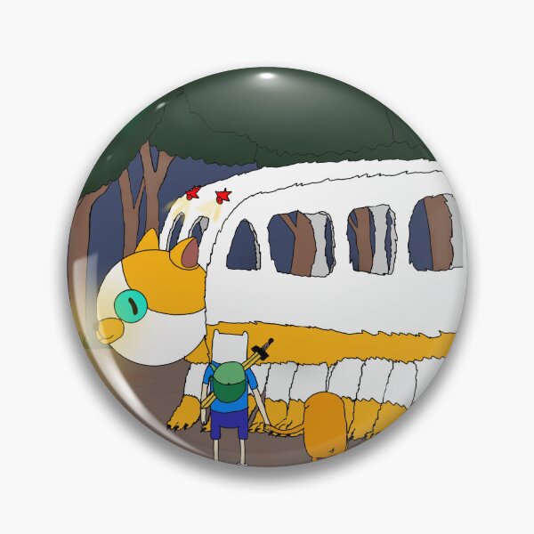 Item preview, Finn and Jake in Ghibli Land designed and sold by JohnRRider.
