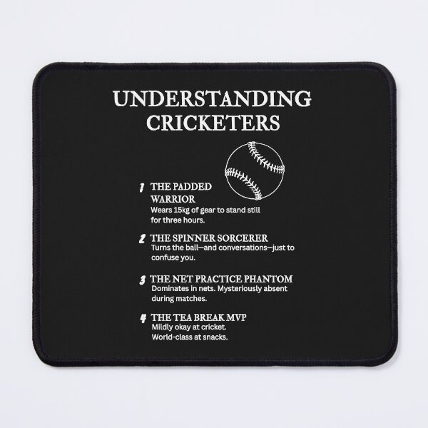 Item preview, Understanding Cricketers – Funny Cricket Life Definitions –  designed and sold by PsyFlow35.