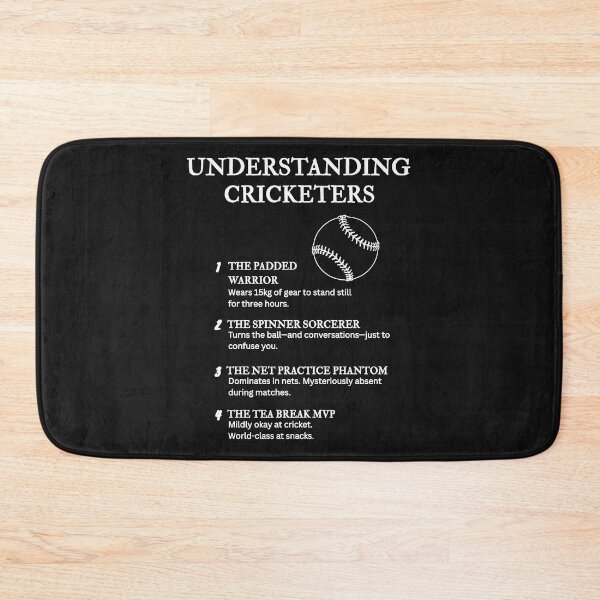 Item preview, Understanding Cricketers – Funny Cricket Life Definitions –  designed and sold by PsyFlow35.