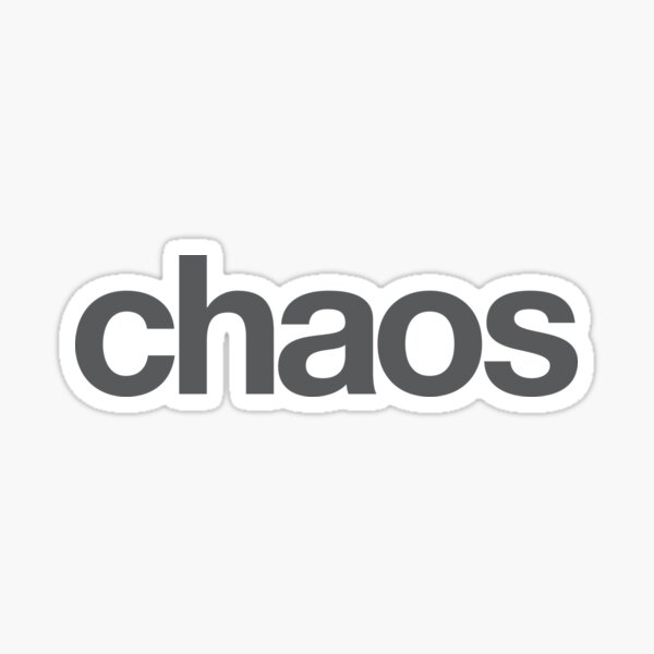 Item preview, Chaos designed and sold by The Common Tee.