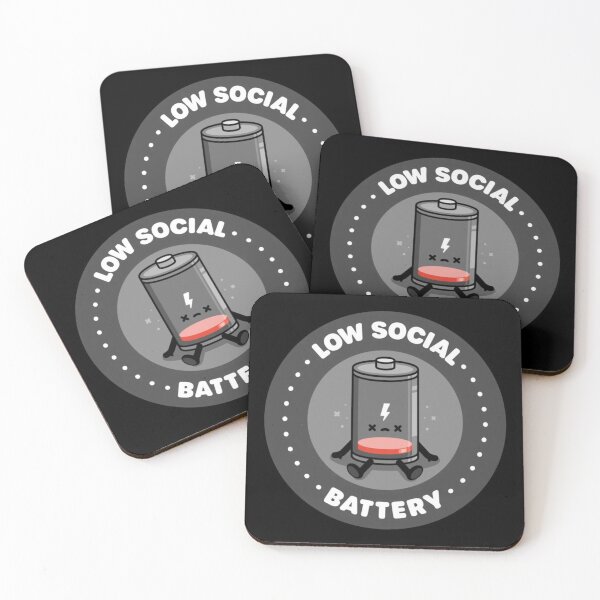 Item preview, Social battery  designed and sold by Feminine Energy Studio .