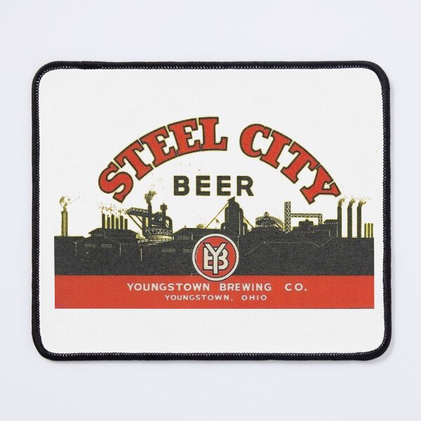 Item preview, Vintage Steel City Beer - Youngstown Brewing Co. - Youngstown, Ohio designed and sold by QuayTradingCo.