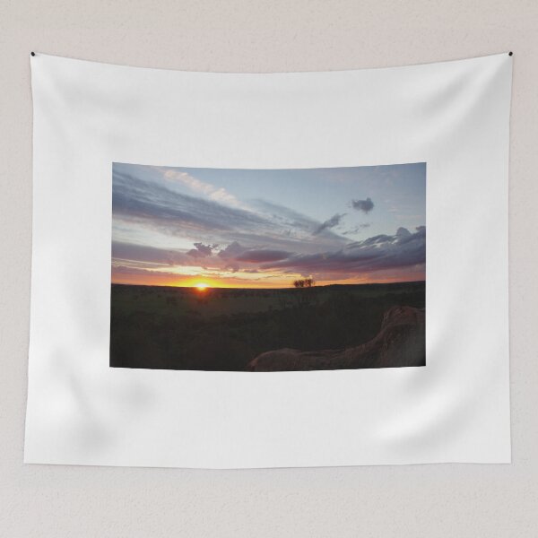 Item preview, Sunset from Christmas Rocks, Willalooka, South Australia designed and sold by davidjc.