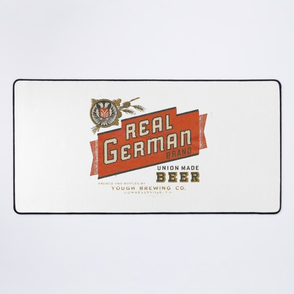 Item preview, Vintage Real German Brand Beer - Union Made - Yough Brewing Connellsville, PA designed and sold by QuayTradingCo.