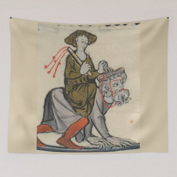 Item preview, "Arre Carlos III", medieval painting 5th century AD designed and sold by PatronesKawai.