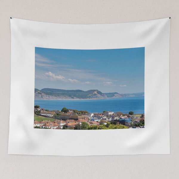 Item preview, Lyme Regis Overview in Springtime designed and sold by Dorset Girl.