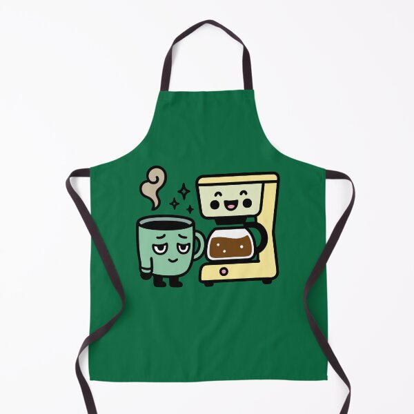 Item preview, Sleepy Coffee Mug & Happy Coffeemaker designed and sold by GinColorist.