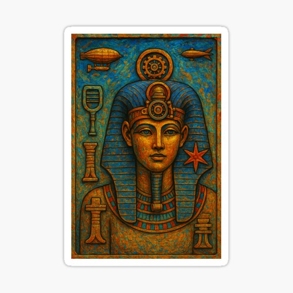 Item preview, Celestial Hathor on the Walls of Dendera designed and sold by VidyoeDesigns67.