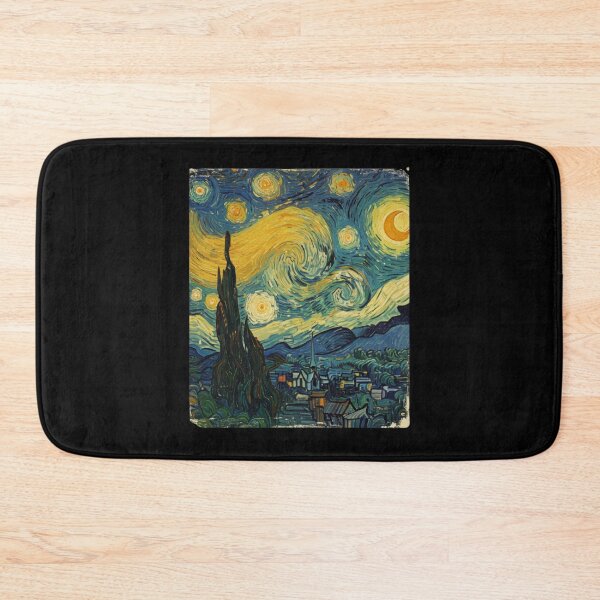 Item preview, Starry Night: Van Gogh-Inspired Art designed and sold by MotivaChic.